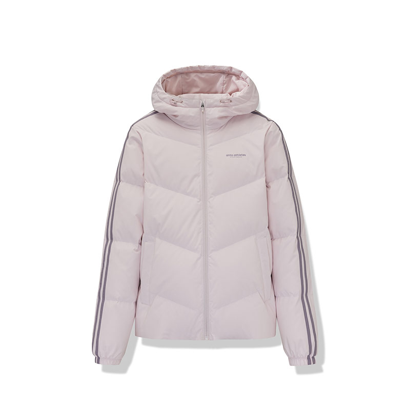 安踏羽絨服防潑水外套女士冬季2022新款保暖加厚棉服162247931