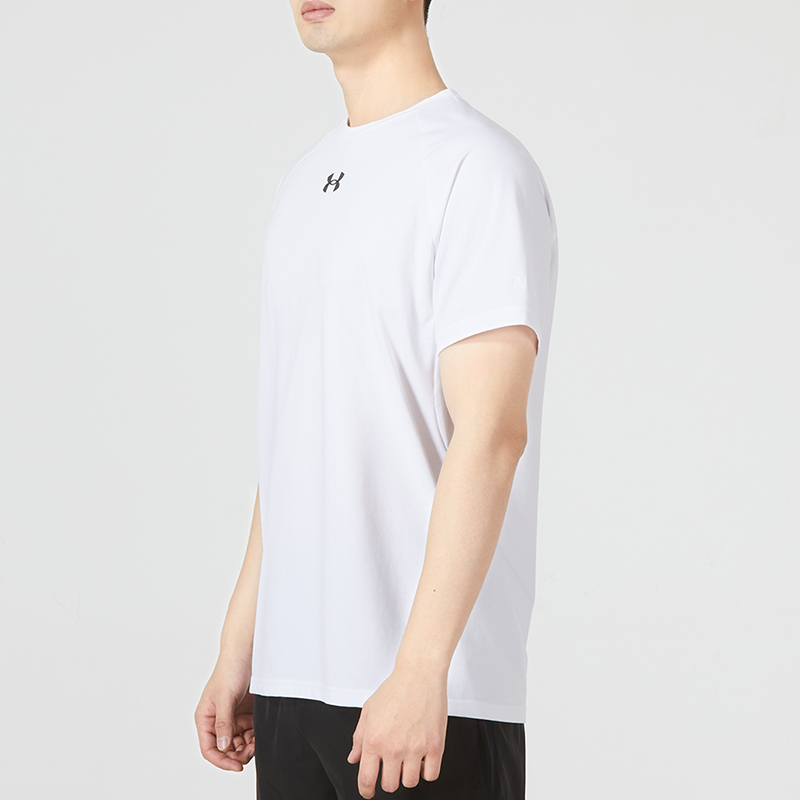 安德瑪t恤男 新款運動服跑步訓練服舒適休閑男子圓領短袖 22500518-100