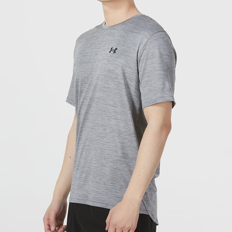 安德瑪男裝 訓(xùn)練健身訓(xùn)練運動圓領(lǐng)寬松透氣短袖T恤 1361426-012