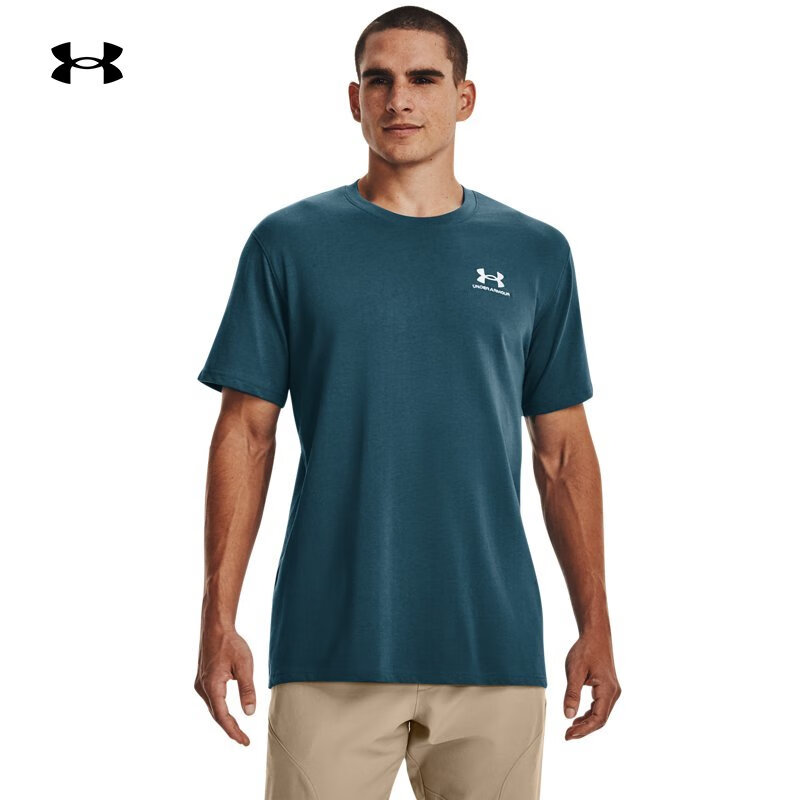 安德瑪 男子訓練運動短袖T恤1373997 -414