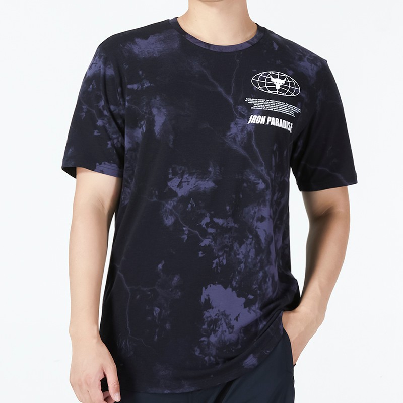 安德瑪男子訓練運動短袖T恤1374843-001