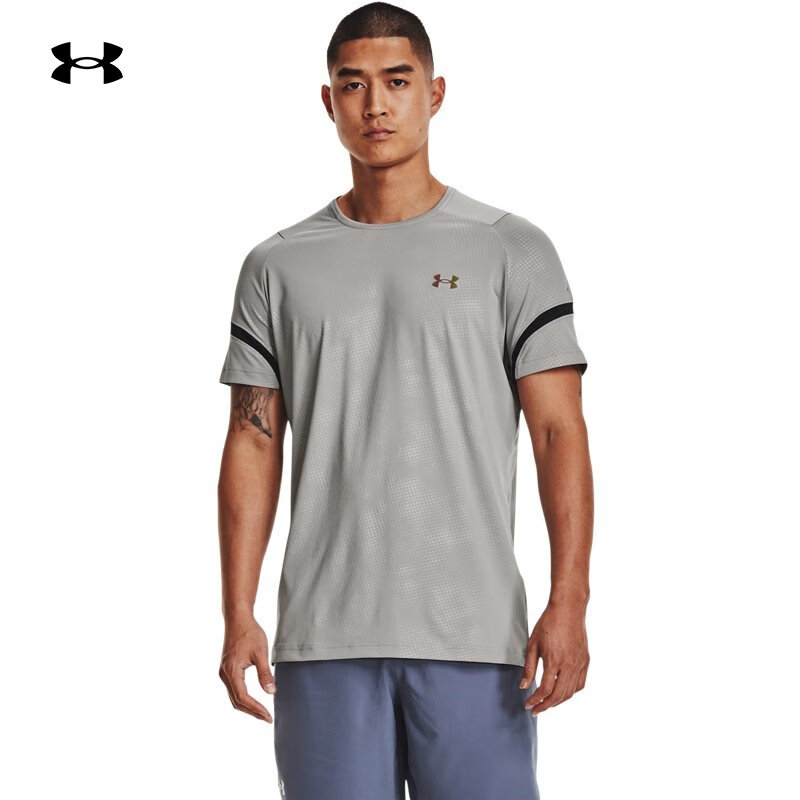 安德瑪男子訓練運動短袖T恤1373701-559