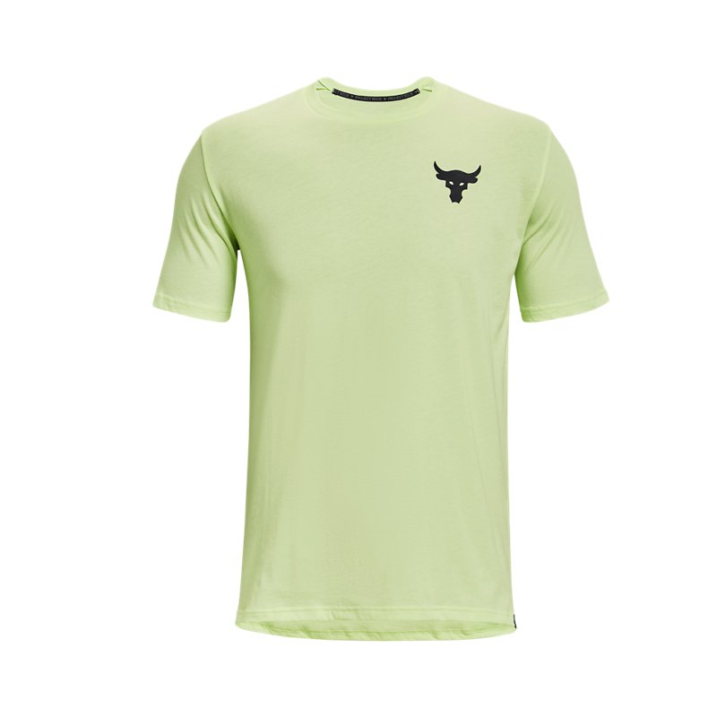 安德瑪 Project Rock強森男子訓(xùn)練運動短袖T恤1373744-369