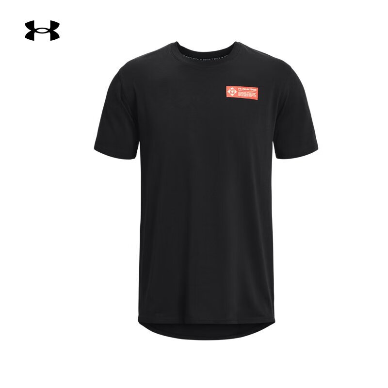 安德瑪Project Rock強(qiáng)森男子訓(xùn)練運(yùn)動(dòng)短袖T恤1376898-001