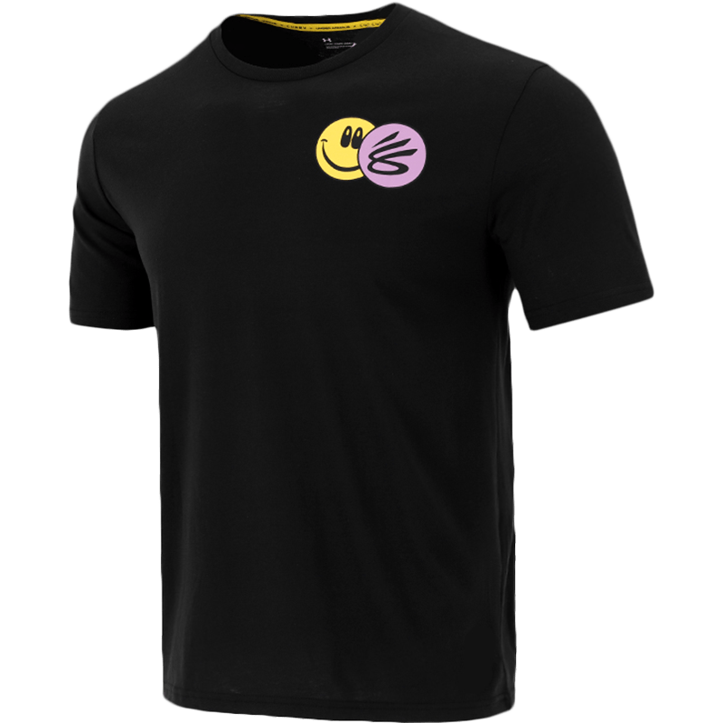 安德瑪男裝 運(yùn)動服健身訓(xùn)練潮流時(shí)尚舒適透氣圓領(lǐng)短袖T恤 1366617-001