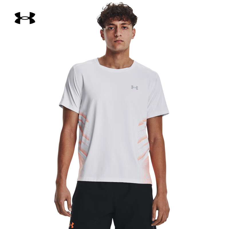 安德瑪男子跑步運(yùn)動短袖T恤1376518-100