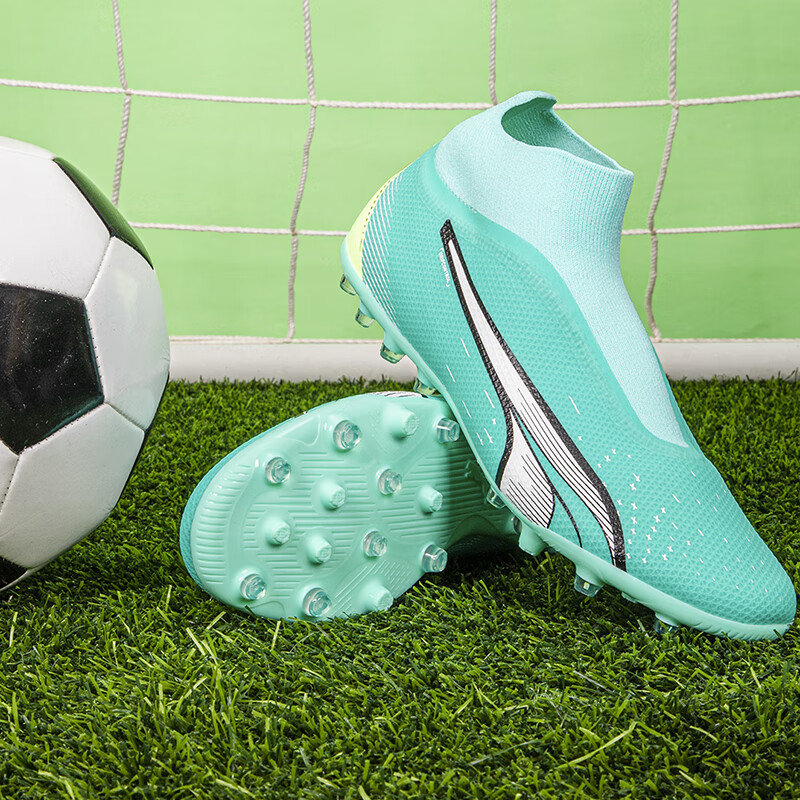 彪馬足球鞋男鞋運(yùn)動(dòng)鞋比賽訓(xùn)練釘鞋TT碎釘人造場地足球鞋 107244-03