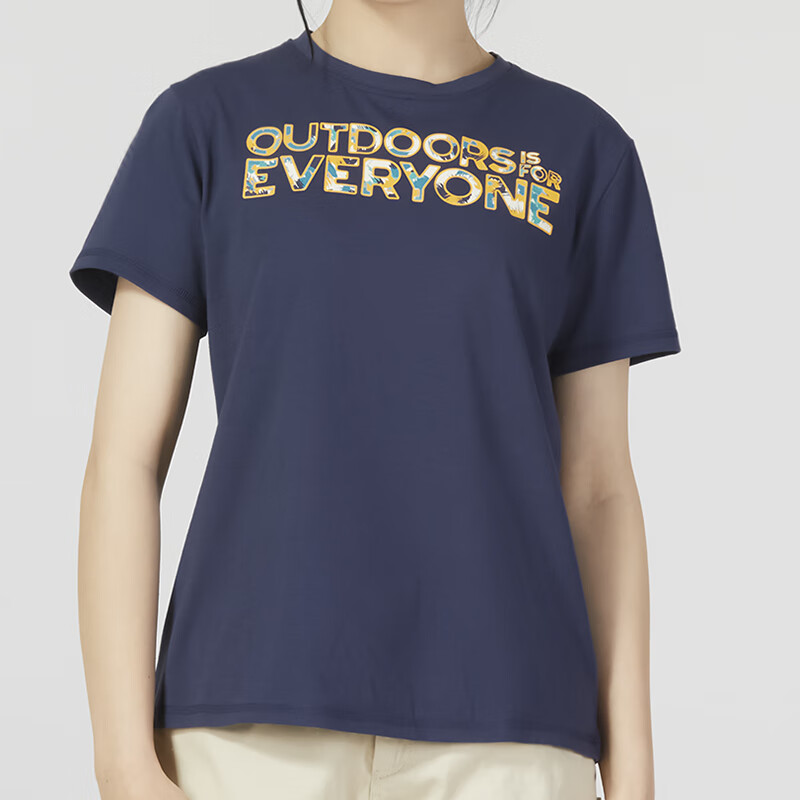 哥倫比亞女裝上衣時尚舒適圓領(lǐng)短袖戶外T恤衫 AR9331466