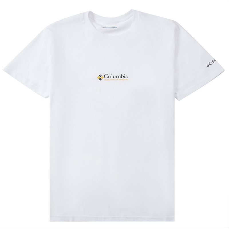 哥倫比亞短袖T恤戶外運動休閑舒適透氣棉質(zhì)圓領(lǐng)上衣JE1586108