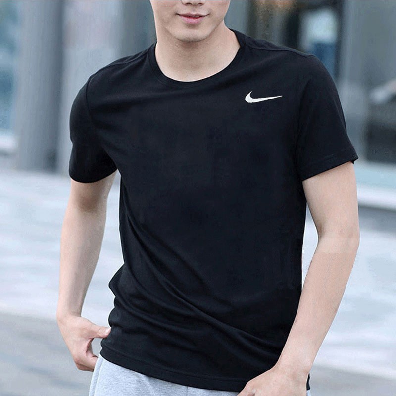 耐克短袖男t恤梭織快干休閑運動跑步訓練透氣短袖 AR6030-010