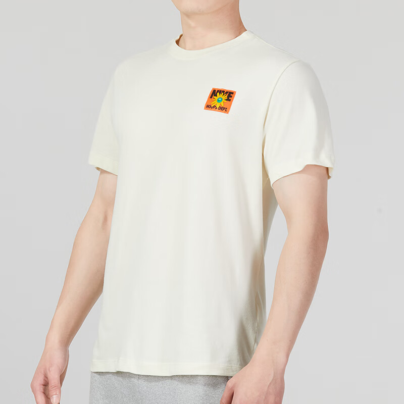 耐克T恤男裝 運動服時尚印花休閑服透氣訓練圓領短袖t恤 FD0064-113