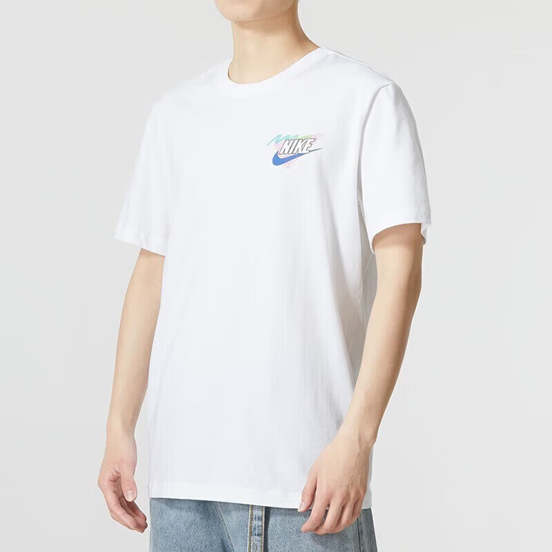 耐克男裝 運動服健身訓練潮流時尚透氣圓領半袖短袖T恤衫 FD6637-100