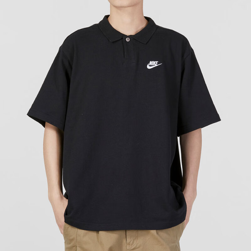 耐克男裝戶外高爾夫翻領polo衫運動服T恤上衣 DX0618-010