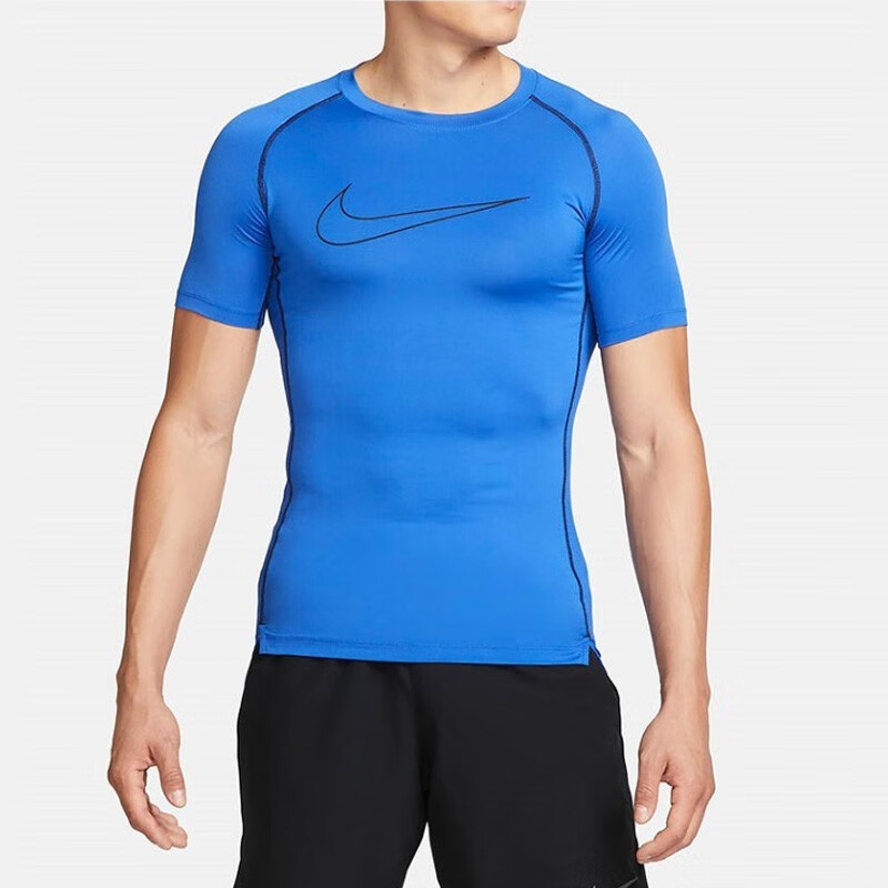 耐克 男裝運動T恤衫 健身跑步訓練緊身衣休閑服圓 DD1993-480