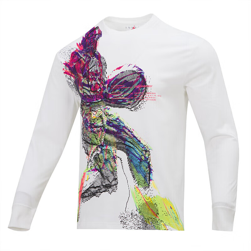 耐克 長(zhǎng)袖T恤男裝 運(yùn)動(dòng)服針織透氣圓領(lǐng)套頭衫 DH8907-100