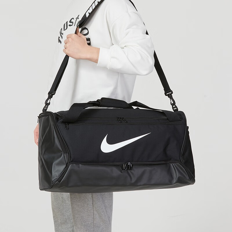 耐克 斜挎包男運(yùn)動(dòng)包女士羽毛球包大容量訓(xùn)練健身包旅行單肩包 DH7710-010