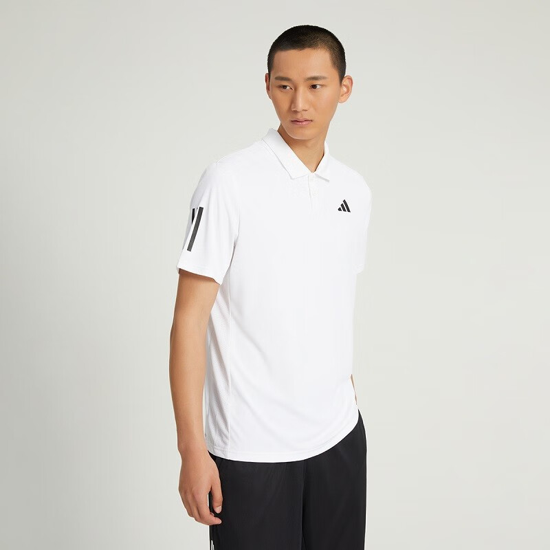 阿迪達(dá)斯男子圓領(lǐng)舒適休閑運(yùn)動簡約日常百搭短袖T恤 IS2295