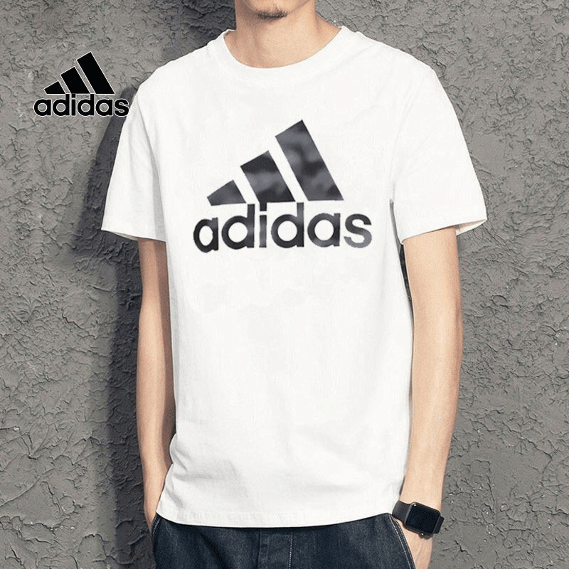 阿迪達(dá)斯 T恤男裝 運(yùn)動服健身時尚寬松簡約潮流舒適上衣圓領(lǐng)短袖 HL6930