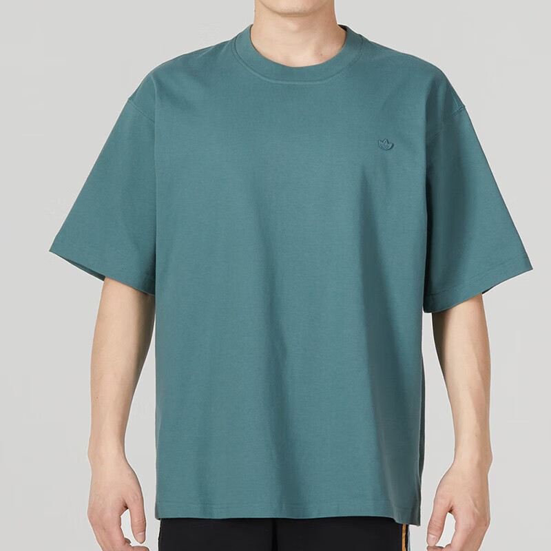 阿迪達(dá)斯 三葉草短袖男裝運(yùn)動訓(xùn)練時尚休閑健身舒適透氣T恤 HC8588