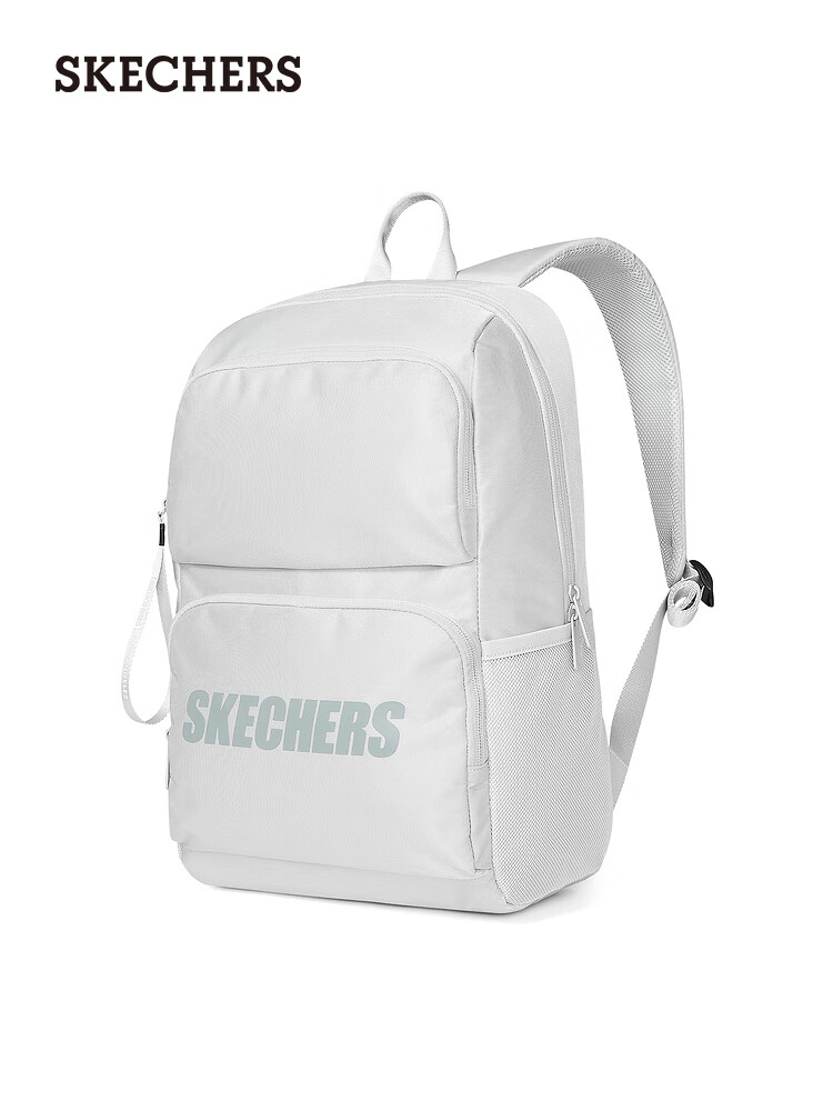 斯凱奇Skechers雙肩包男女簡約雙肩背包電腦包運動休閑包 L320U196-00MV