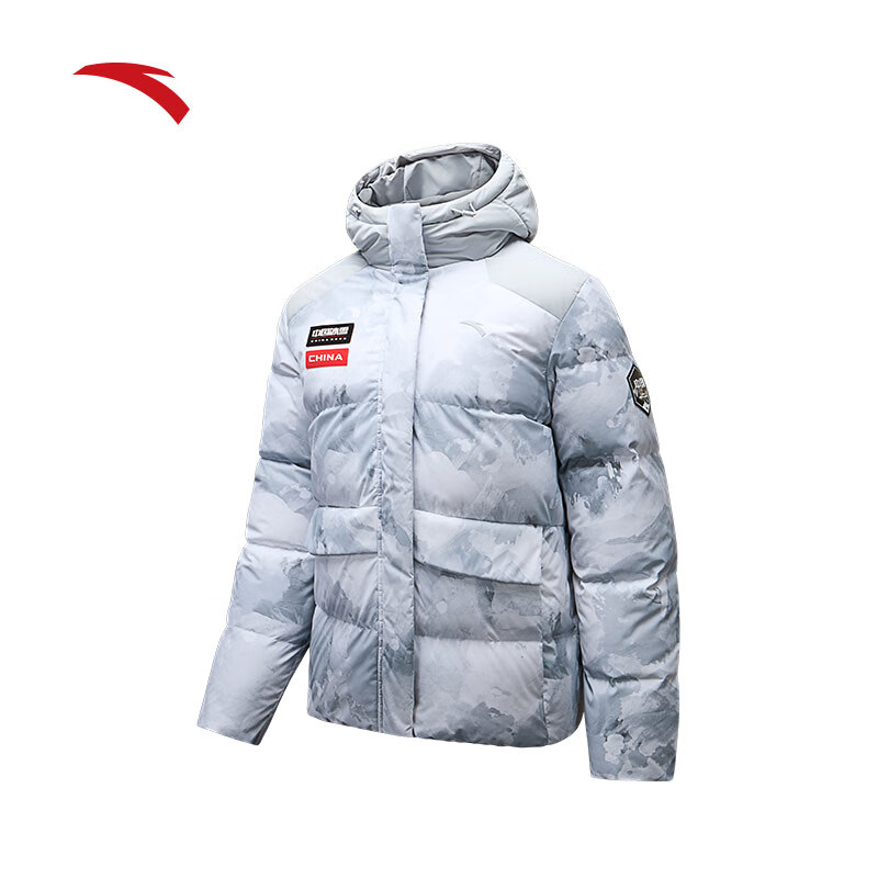 安踏冰甲羽絨丨短款防潑水羽絨服女士冬季新款棉服夾克162447904