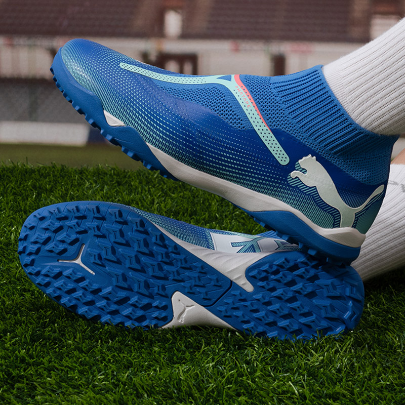 PUMA彪馬足球鞋男鞋新款比賽訓練運動鞋戶外TT釘鞋 107930-01