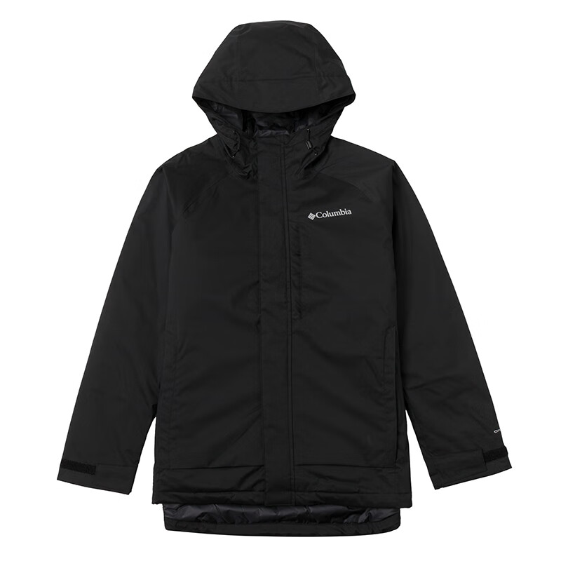 Columbia哥倫比亞棉服男夾克春季戶(hù)外運(yùn)動(dòng)休閑服防水防風(fēng)保暖輕量棉襖外套 WE8752010 黑色