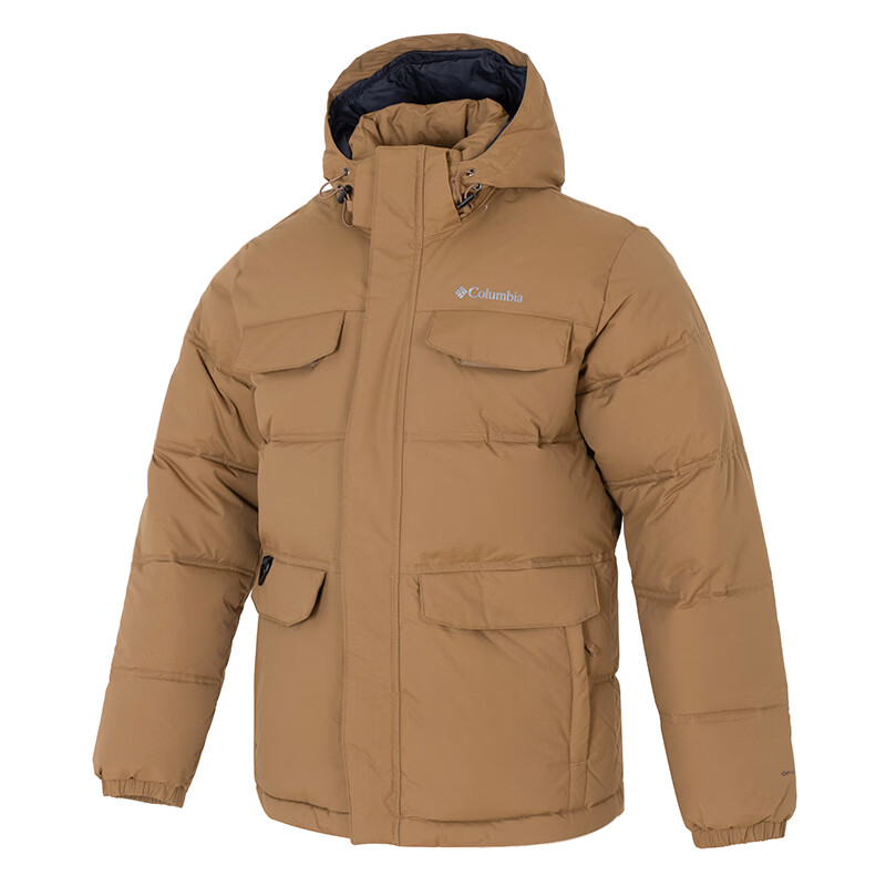 哥倫比亞（Columbia）棉服男士24秋冬季戶(hù)外運(yùn)動(dòng)休閑時(shí)尚金點(diǎn)拒水夾棉保暖外套 WE4552257