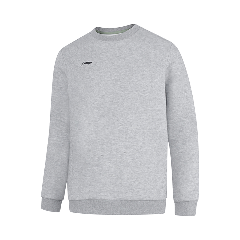 2024冬正品李寧團購男女圓領(lǐng)套頭無帽衛(wèi)衣AWDUB25-2