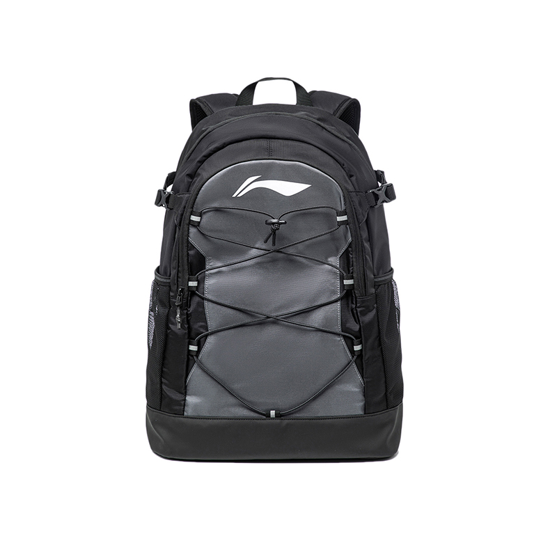 李寧包袋 健身系列 男女同款大容量減震透氣舒適背負(fù)雙肩包背包ABST297-1