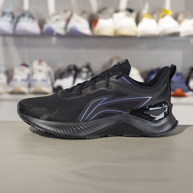 李寧越影跑步鞋男2025春季透氣回彈緩震保護(hù)跑鞋ARHV021