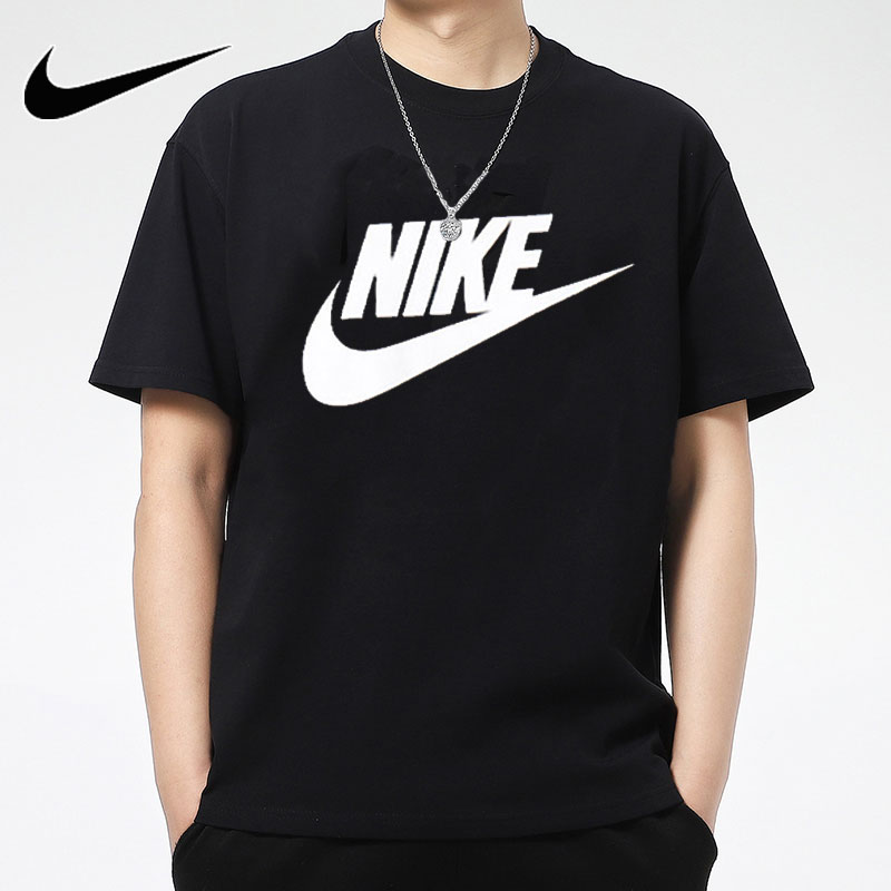 Nike耐克男子T恤夏季棉針織休閑透氣運動親膚柔軟標準款AR5007-011