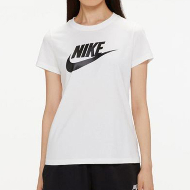 NIKE耐克 女子圓領(lǐng)夏季休閑運動透氣寬松短袖T恤 DV6095-100