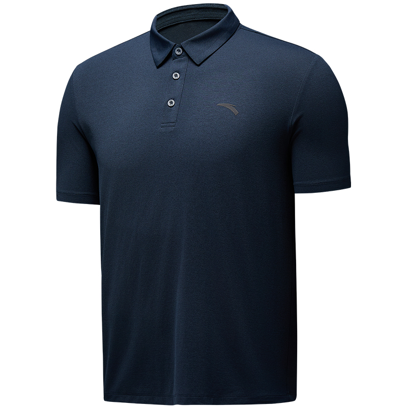 安踏型動(dòng)Polo衫丨短袖t恤男士夏季透氣翻領(lǐng)商務(wù)冰絲休閑通勤上衣452520204-4