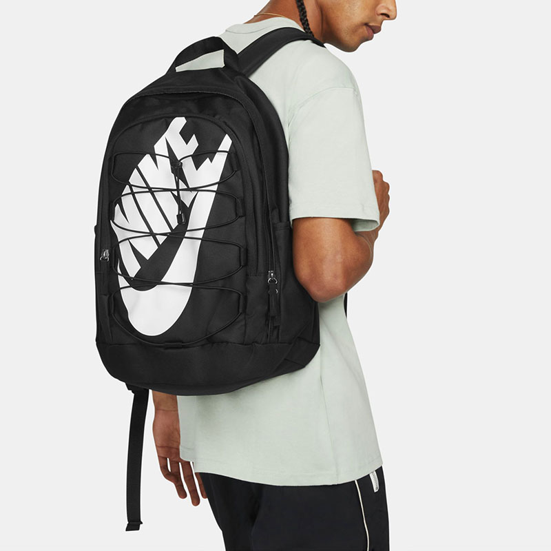 Nike耐克官方雙肩包秋季書包收納舒適耐用可調(diào)節(jié)肩帶梭織DV1296-010