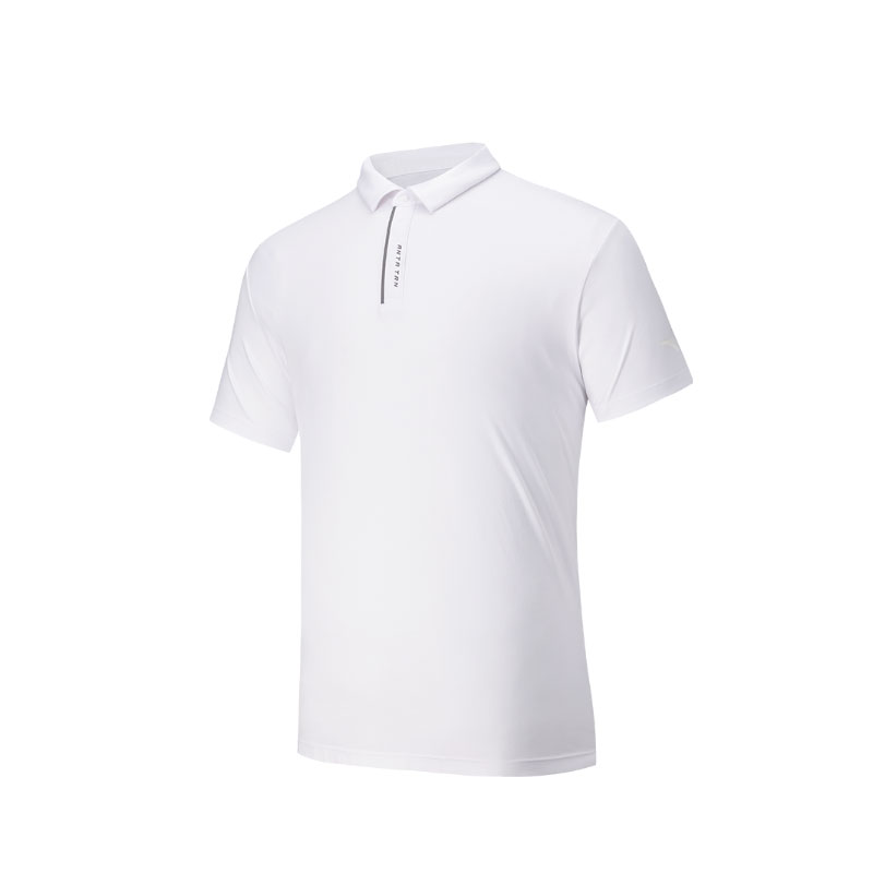 安踏冰膚polo衫短袖t恤男夏季新款商務(wù)通勤挺括男裝上衣152527145-1