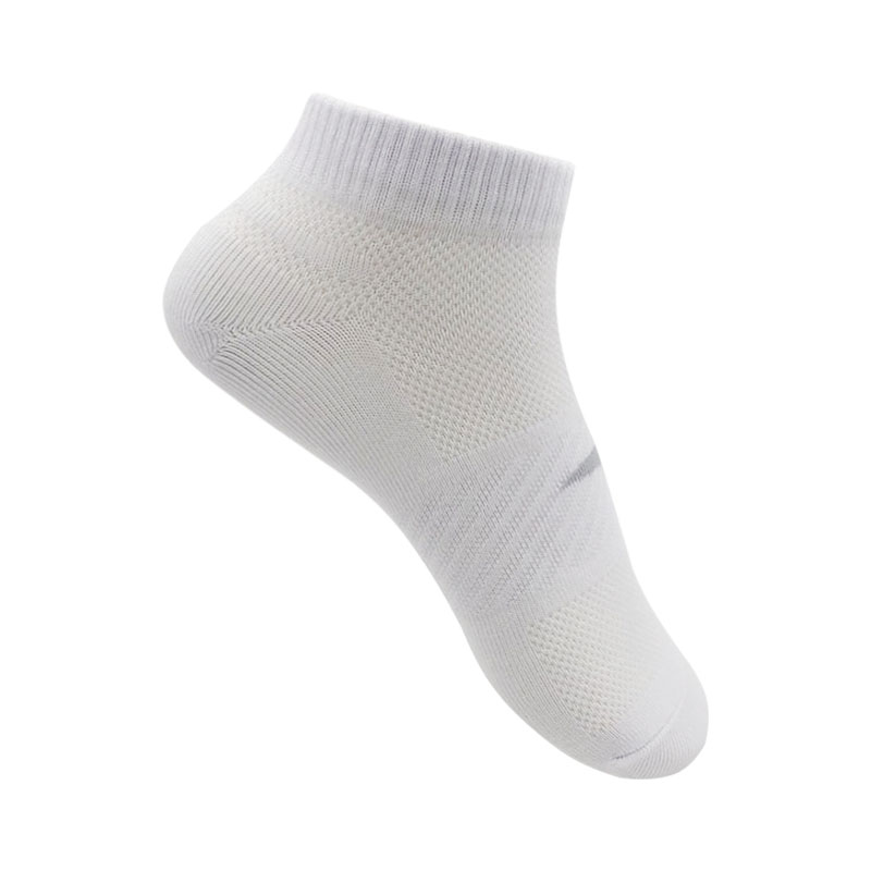 安踏男短襪2025新款全棉網(wǎng)眼透氣吸汗防臭短筒女運(yùn)動(dòng)襪192527311-3
