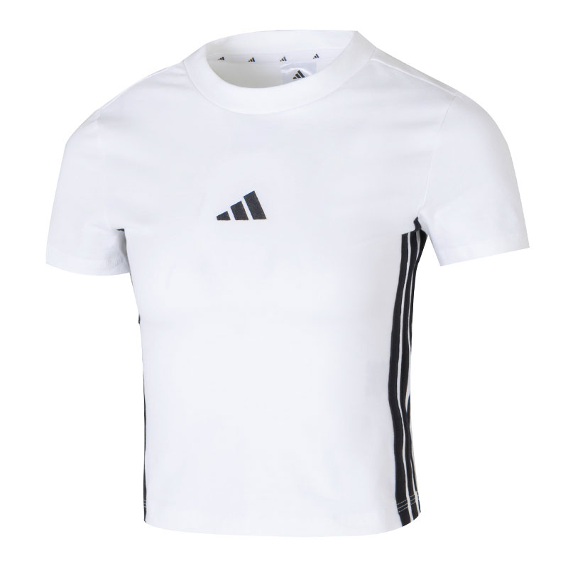 Adidas阿迪達(dá)斯T恤女裝新款透氣運(yùn)動(dòng)服休閑短袖JY8571