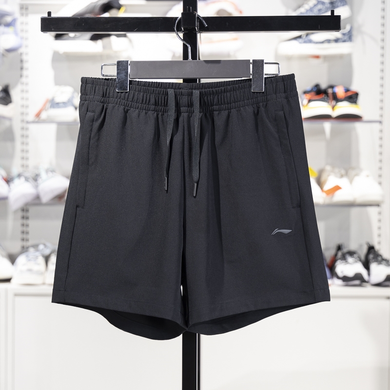 李寧運動短褲女子2025新款團購系列夏季速干透氣跑步短褲AKSV454